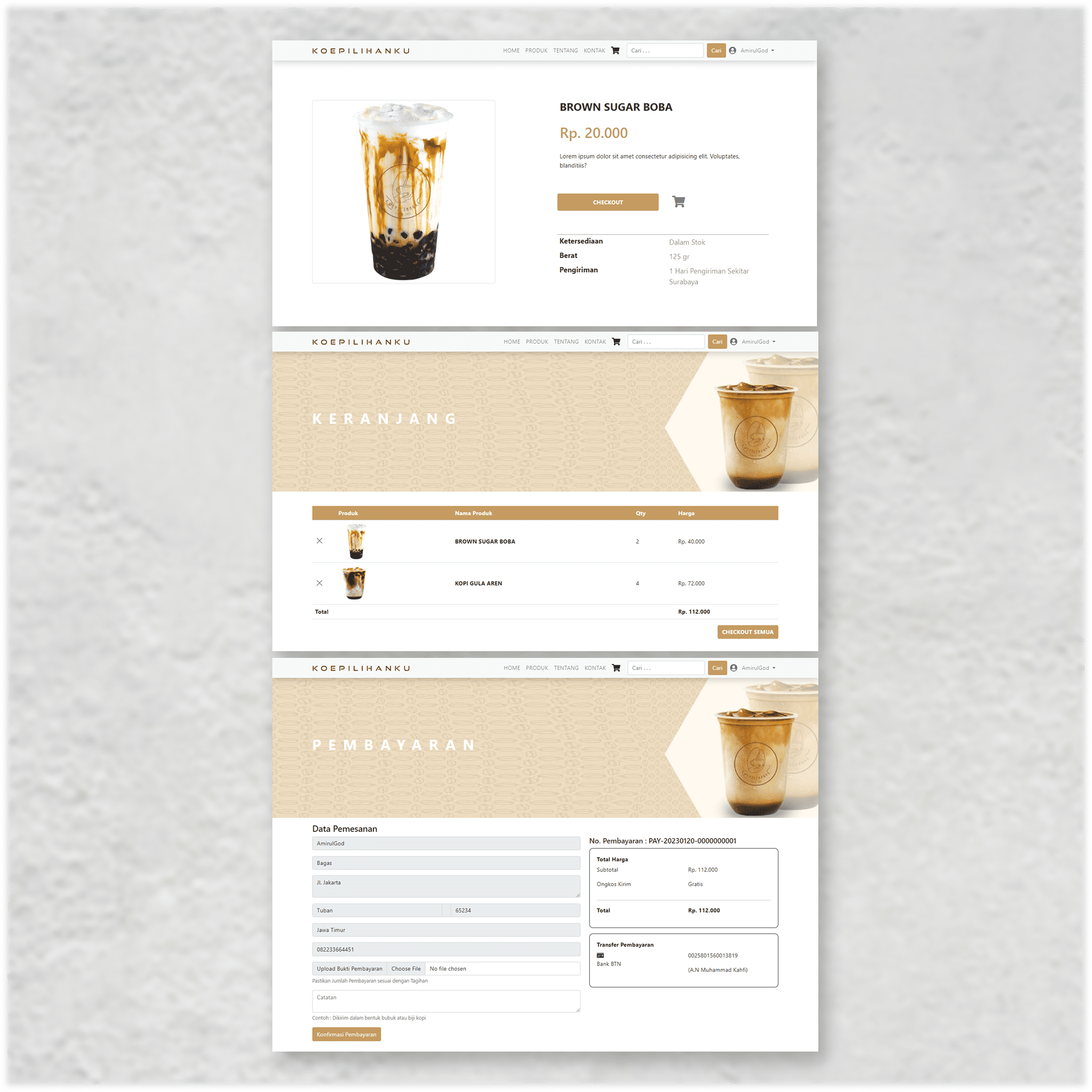 Shabian Arsyl Yonanta Portfolio - Koepilihanku